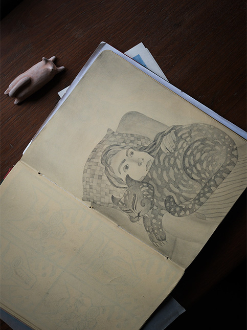 Cat Sketches – Beautiful Homes