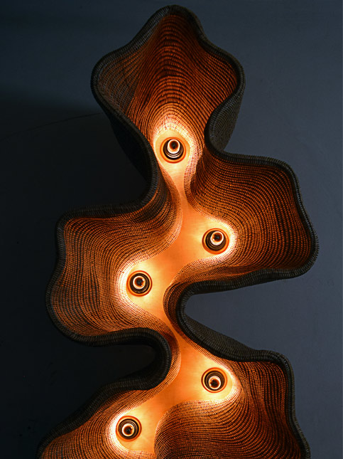 3D geometries sculptural lighting – Beautiful Homes