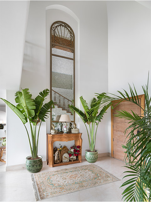 Decorative and Tall Hallway Mirror Design - Beautiful Homes