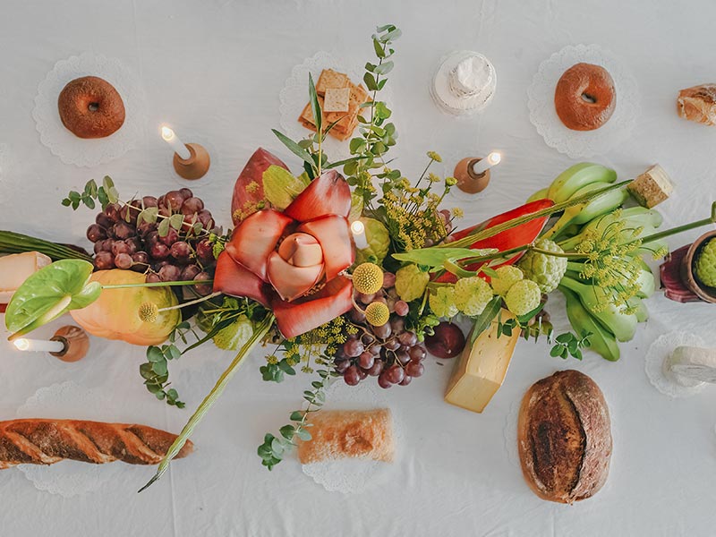 Artistic tablescape – Beautiful Homes