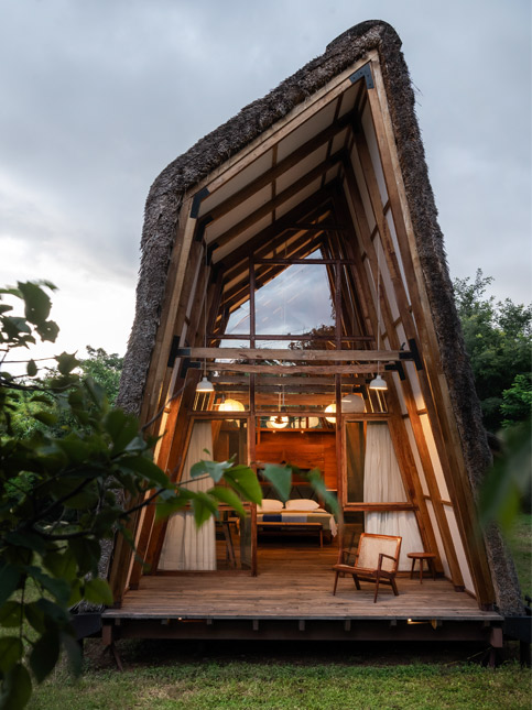 Ajith uses earth, wood, stone - Beautiful Homes