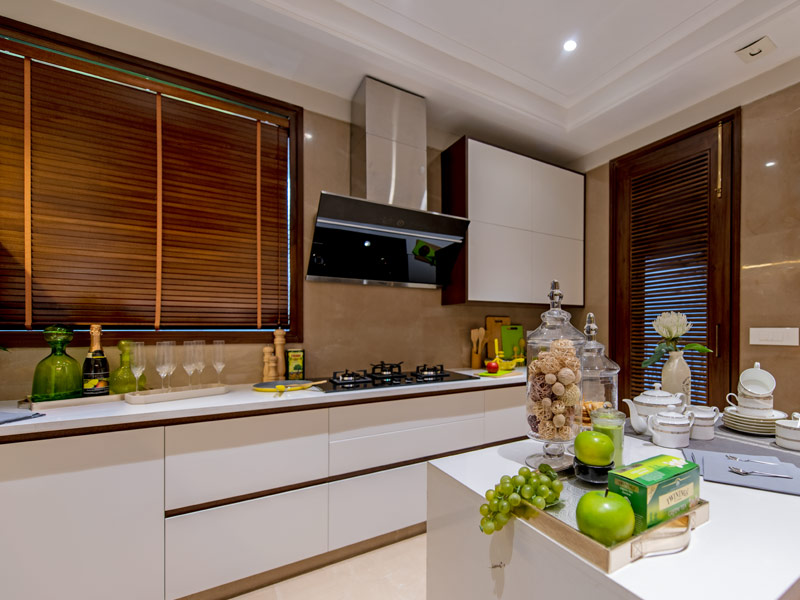 Kitchen Cabinets in The Colour Cream - Beautiful Homes
