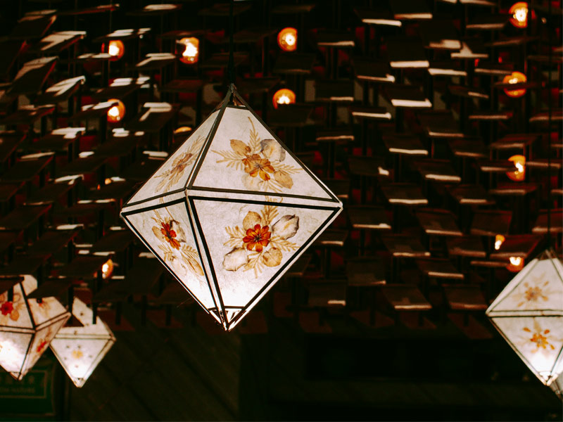 Paper lanterns – Beautiful Homes