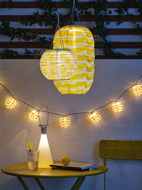 Solar string lights – Beautiful Homes