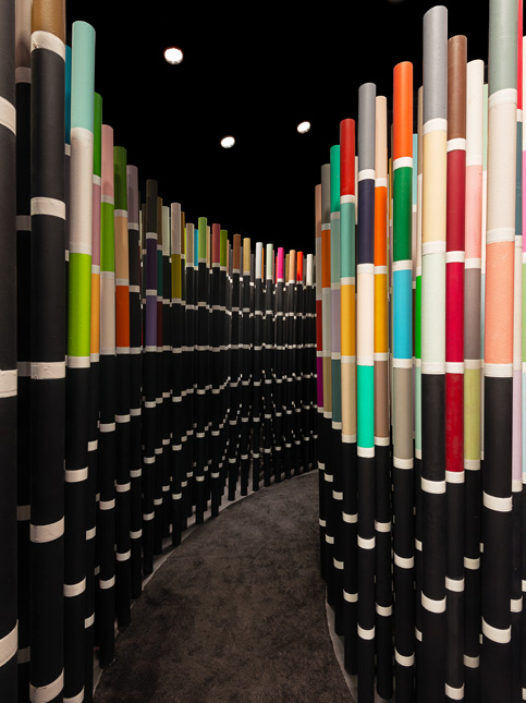 Installation inspired by ancient tantric paintings - Beautiful Homes