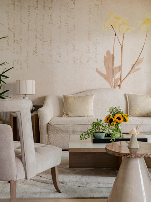 Beige Living Room Sofa Design – Beautiful Homes