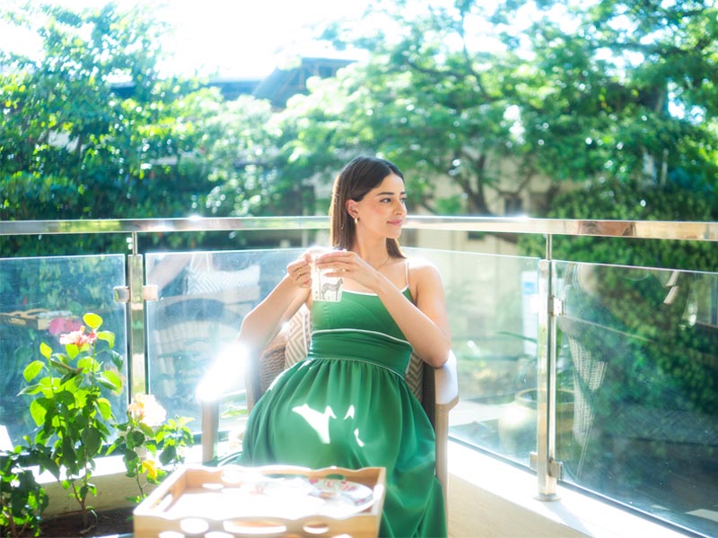 Ananya Panday in her sunlit balcony – Beautiful Homes