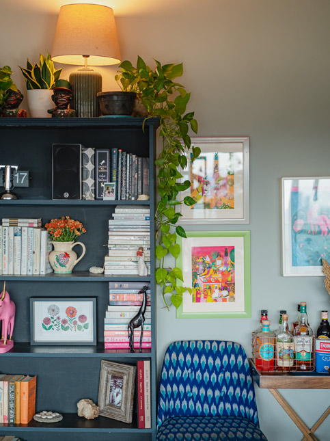 Devika’s repainted 20-year-old bookshelf – Beautiful Homes