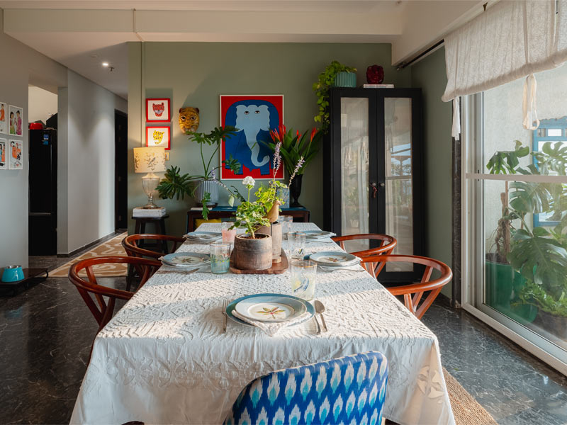 Devika’s simple dining room design - Beautiful Homes