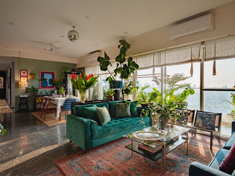 Living room divided into zones – Beautiful Homes