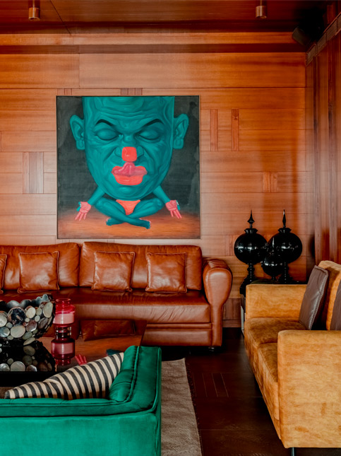 Wooden living room design - Beautiful Homes