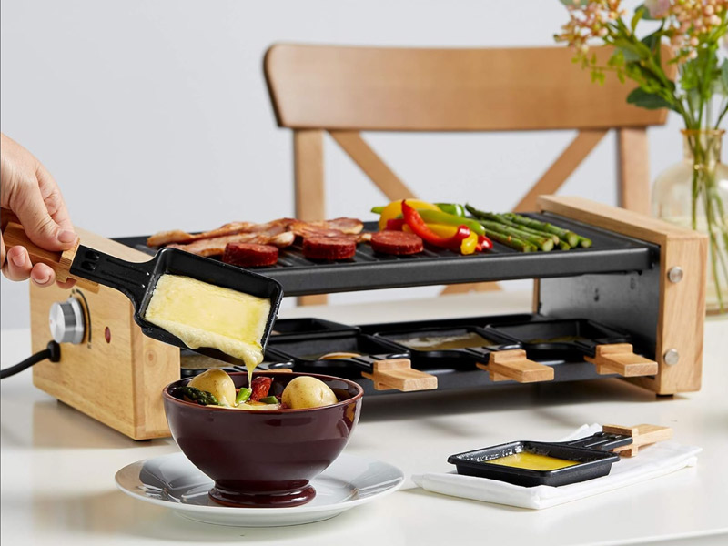 Von Shef Raclette Grill Set – Beautiful Homes