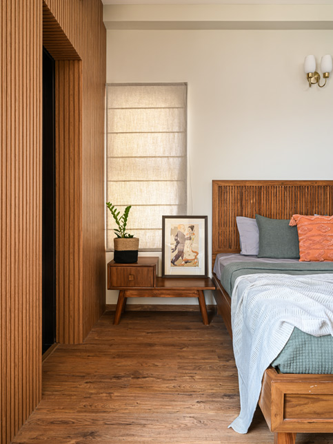 Wooden bedroom design - Beautiful Homes