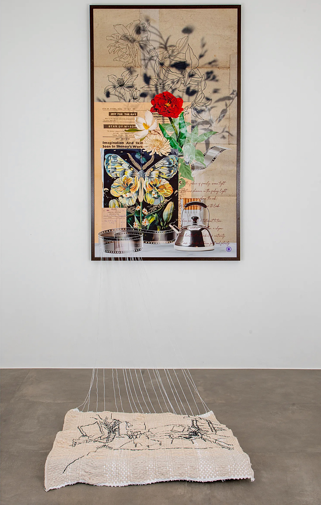 Artwork with repurposed material - Beautiful Homes