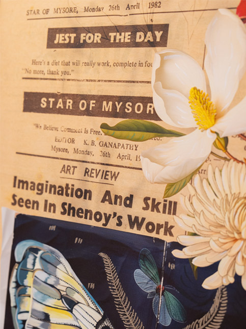 Hand-painted, digitally printed & embroidered canvases by Rakhee – Beautiful Homes 