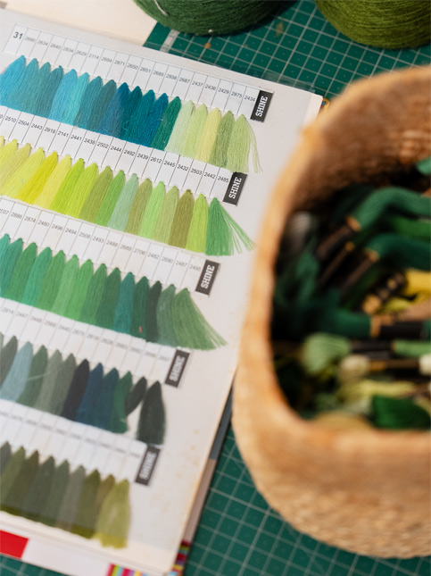 Thread selection for tapestries – Beautiful Homes