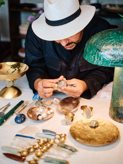 Brass chalice bowl by Eeshaan Kashyap - Beautiful Homes