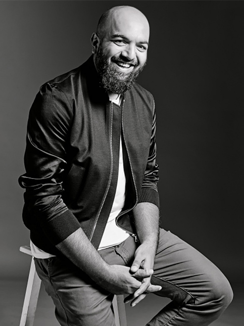 Portrait of Ayaz Basrai, co-founder of The Busride Design Studio – Beautiful Homes