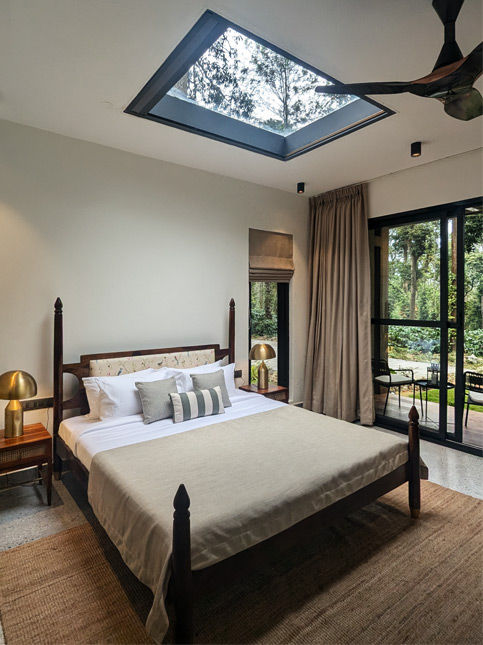 Earthsong's Bedroom With Outdoor View - Beautiful Homes