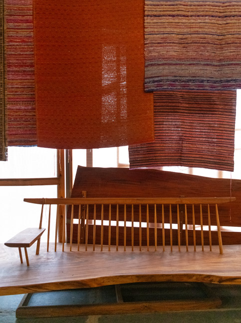 Simply Beautiful Wooden Seating Space - Beautiful Homes