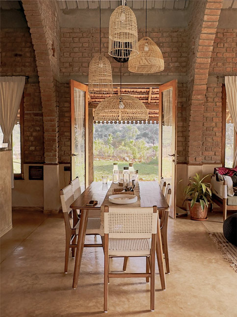 Beautiful Light Brown Rectangle Dining Table - Beautiful Homes