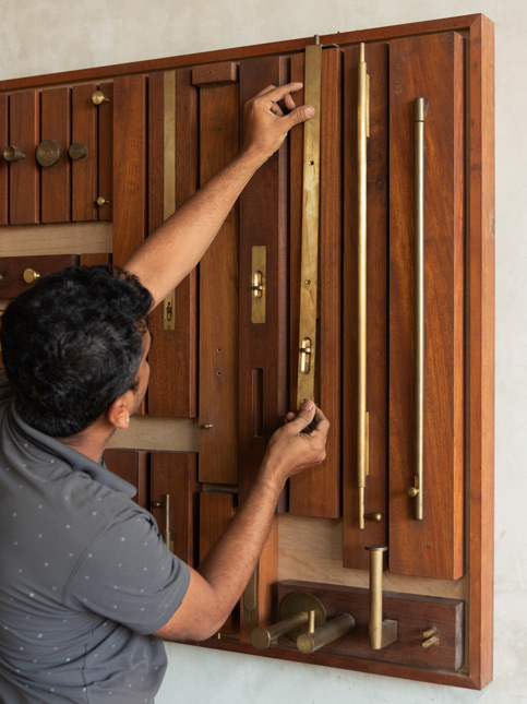 Door Latch Designs by Punaram - Beautiful Homes