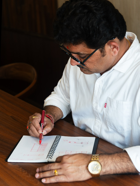 Sketches of the joinery details - Beautiful Homes