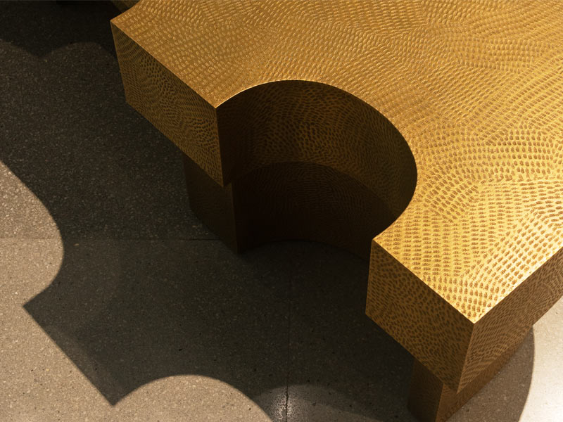 Love Seat Brass Bench – Beautiful Homes