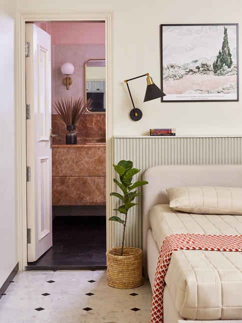 Cozy bedroom with plant décor - Beautiful Homes