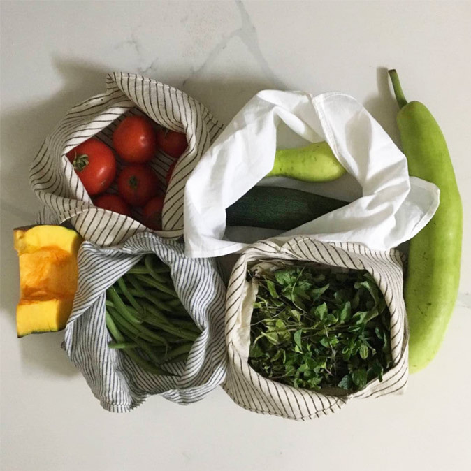 Cotton bags for vegetables – Beautiful Homes