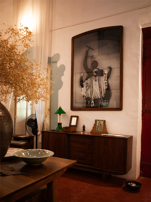 Dark Brown Frame on White Wall - Beautiful Homes