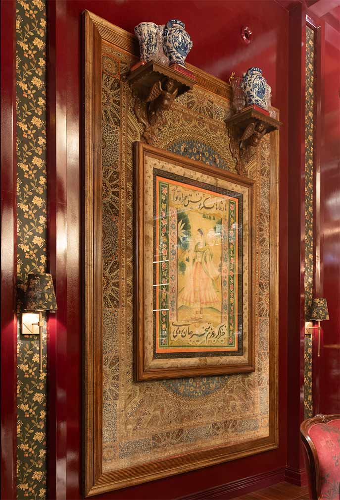 Charming And Royal Sabyasachi Frame in Golden Colour - Beautiful Homes