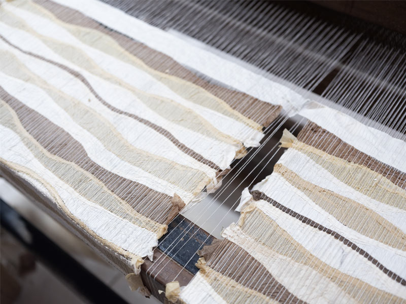 Neutral Coloured Patterns Weaving - Beautiful Homes