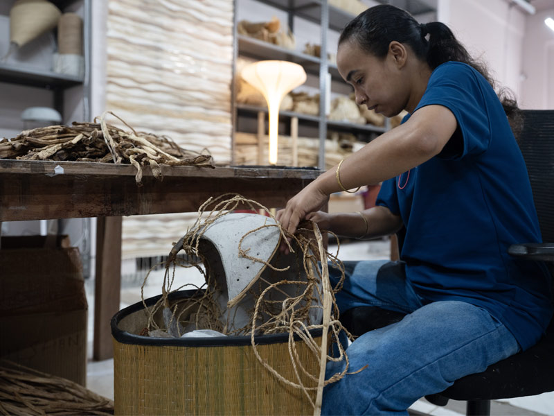 Process of Making the Décor - Beautiful Homes