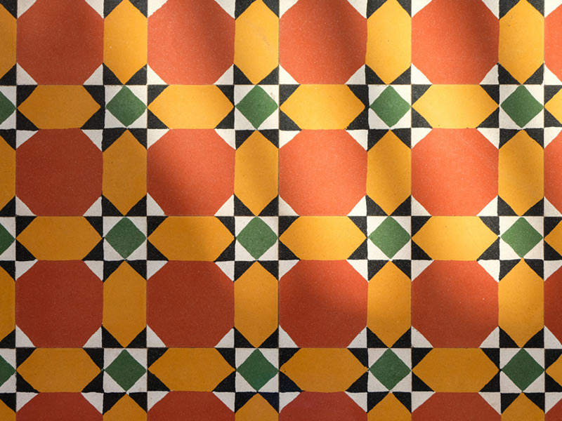 Grids & Repetitions of Athangudi Pattern - Beautiful Homes