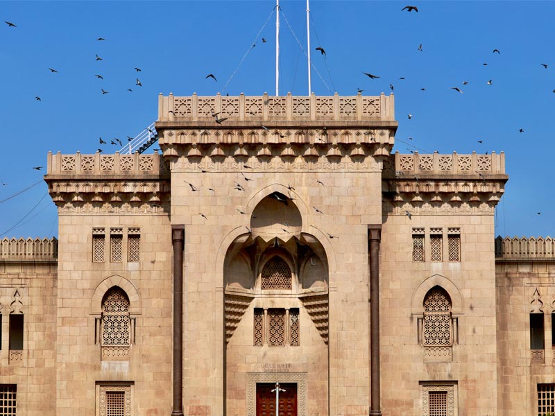 Osmania University Sandstone and Shadowplay - Beautiful Homes