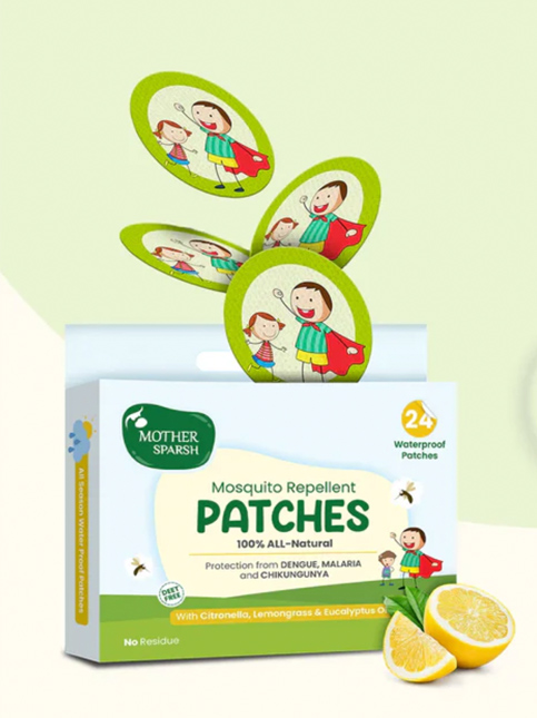 Mother Sparsh Mosquito Repellent Patches use natural ingredients to provide safe, waterproof protection from mosquitoes – Beautiful Homes