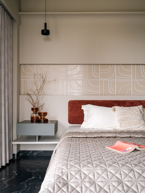 Corian bed backdrop – Beautiful Homes