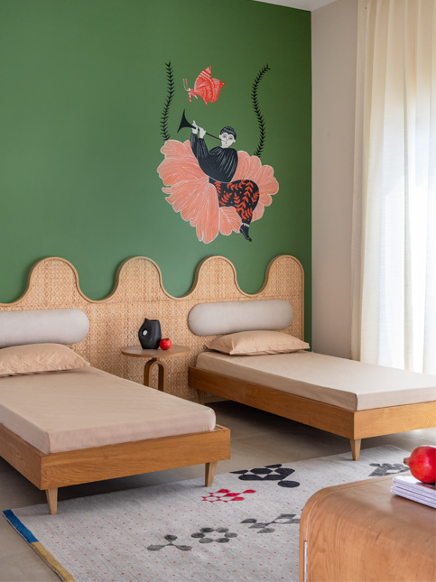 Hand painted mural kids’ room – Beautiful Homes