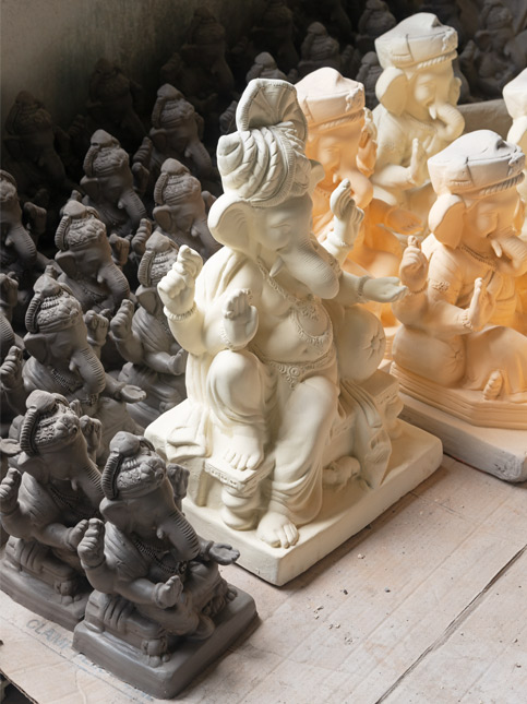 Idols drying process – Beautiful Homes