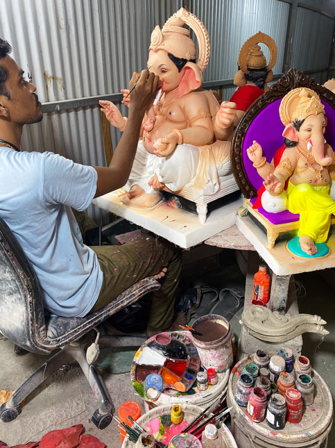 Symbolic signs on idol – Beautiful Homes