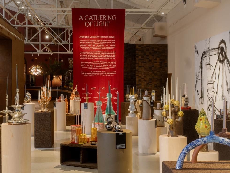 Gathering of Light candlestand exhibition – Beautiful Homes