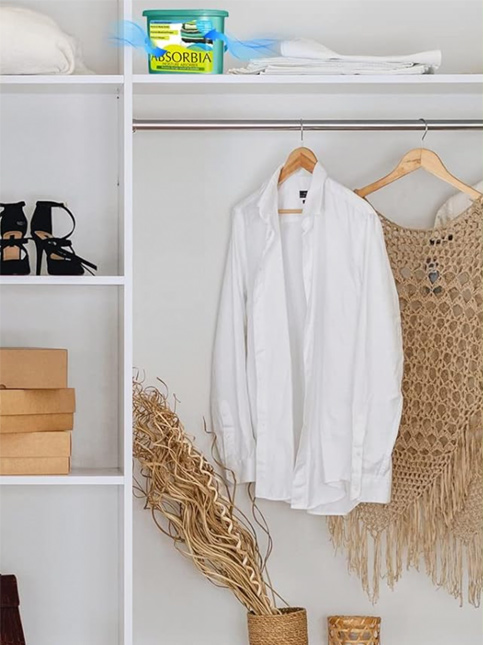 Absorbia tubs protect textiles and paintings from moisture - Beautiful Homes