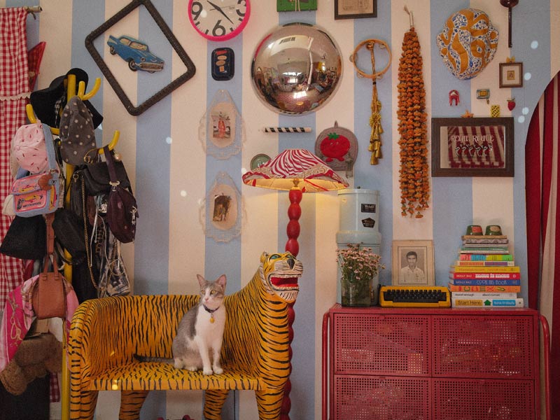 Mehek Malhotra’s art-filled corner with keepsakes – Beautiful Homes