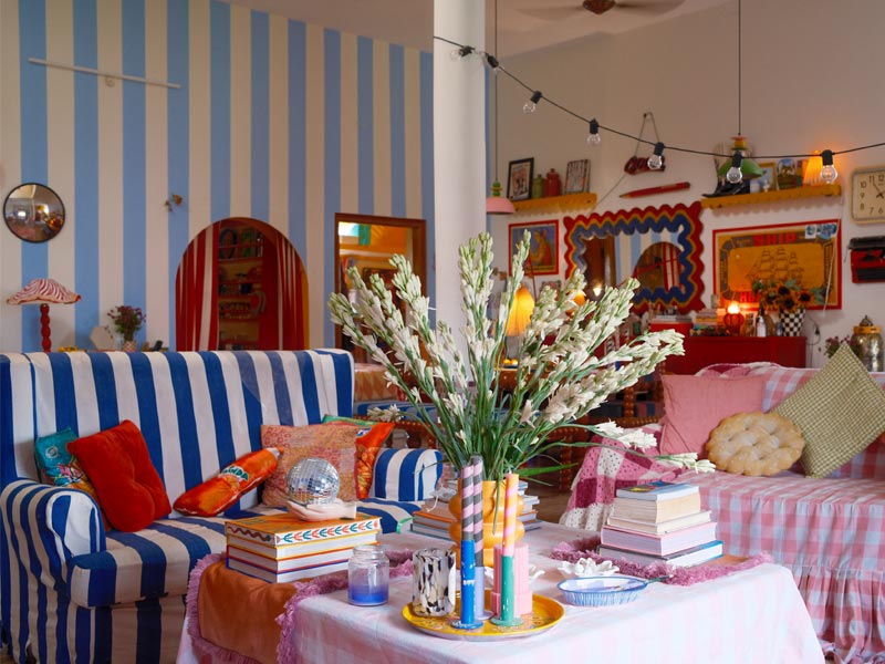 Mehek Malhotra’s colourful and easy-care living room – Beautiful Homes