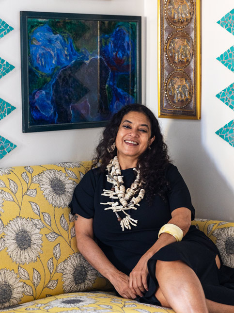 Srila Chatterjee at home with her art collection – Beautiful Homes