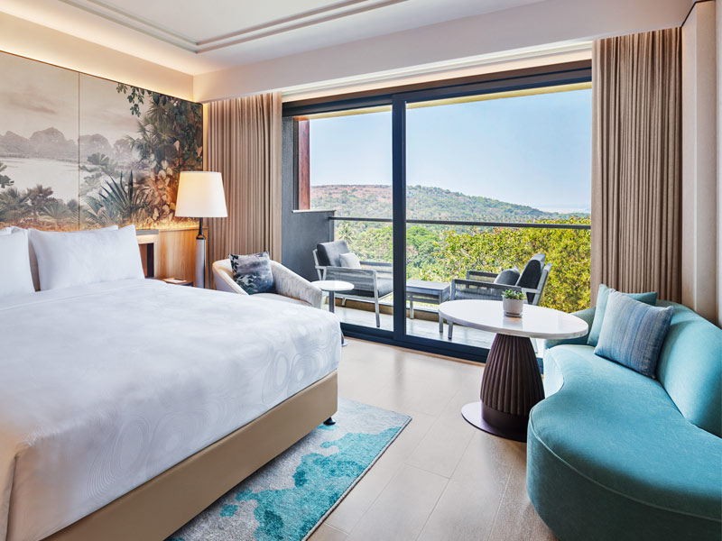 JW Marriott Goa king room with coastal tones and tropical décor – Beautiful Homes