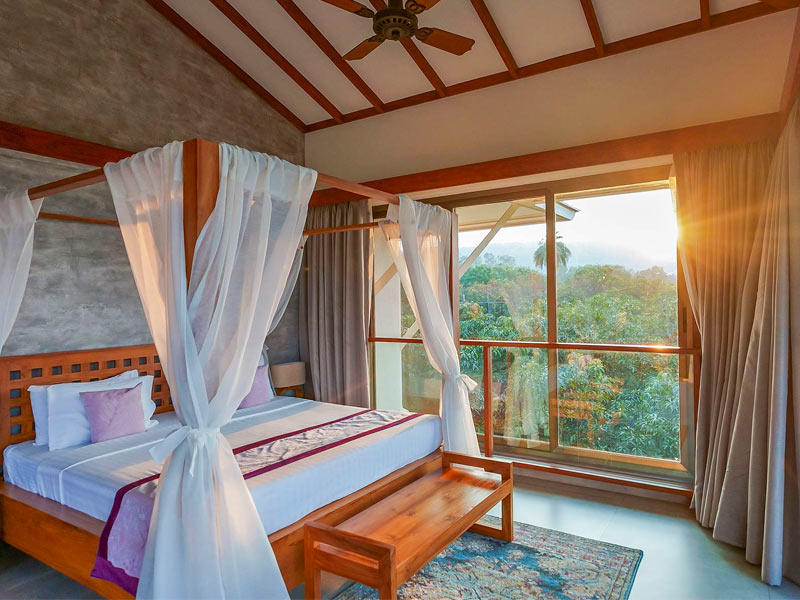 Sunlit retreat at Nihira Farms with forest views – Beautiful Homes