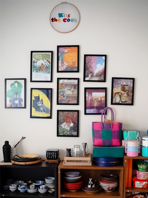 Pantry and crockery on open shelves – Beautiful Homes