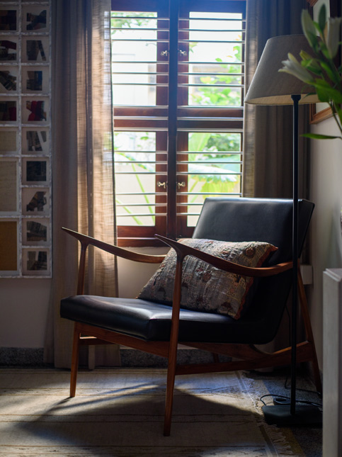 Wooden chair by the window – Beautiful Homes